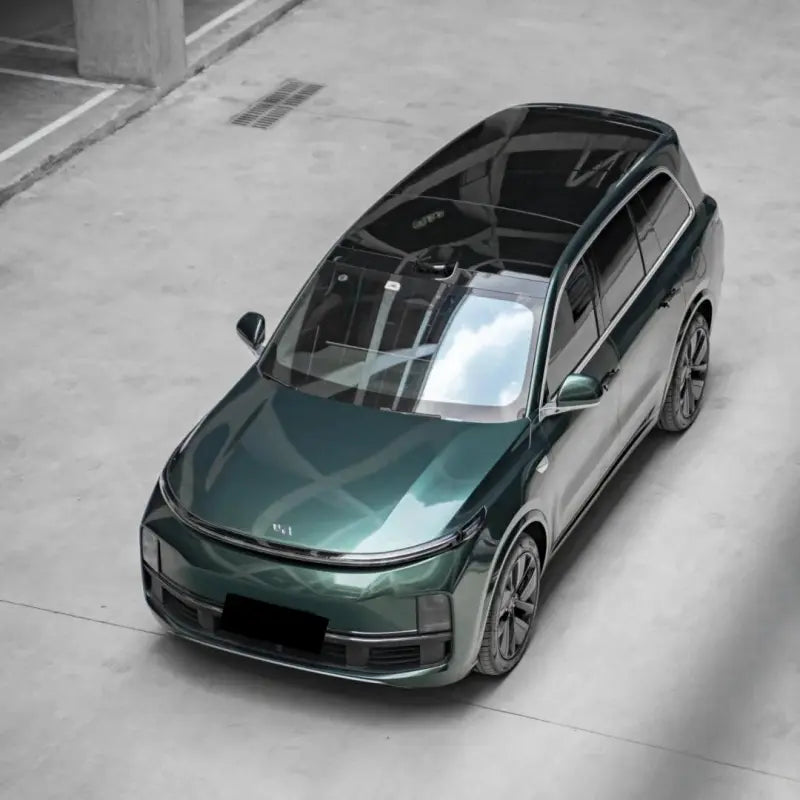 Gloss Metallic Ideal Dark Green Car Vinyl Wrap