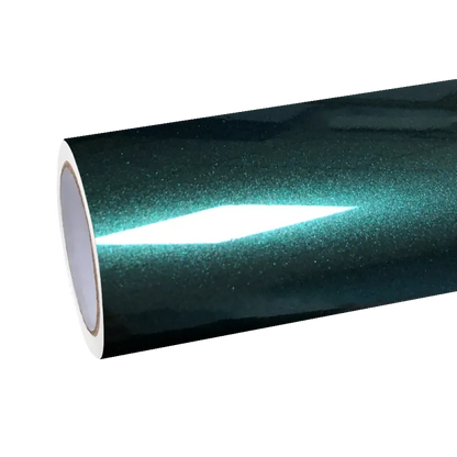 Gloss Metallic Ideal Dark Green Car Vinyl Wrap