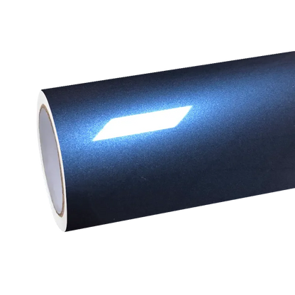 Gloss Metallic Chameleon Color Shift Grey Blue Car Vinyl Wrap PET