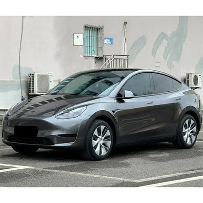 Gloss Metallic Liquid Agate Grey Car Vinyl Wrap