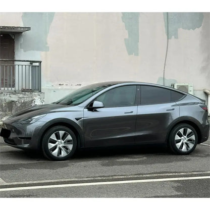 Gloss Metallic Liquid Agate Grey Car Vinyl Wrap