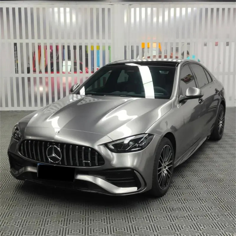 Gloss Liquid Metallic Silver Car Vinyl Wrap
