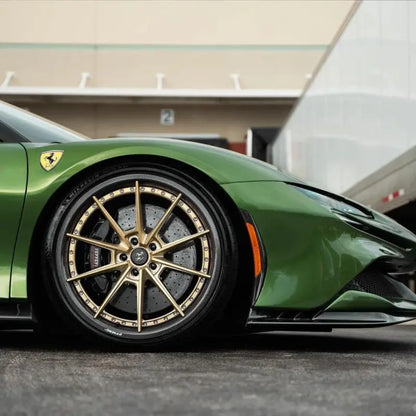 Gloss Metallic Mamba Green Car Vinyl Wrap