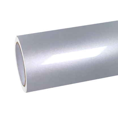 Gloss Metallic Martin Silver Grey Car Vinyl Wrap Porsche PET
