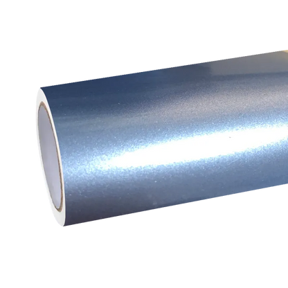 Gloss Metallic Mist Blue Car Vinyl Wrap
