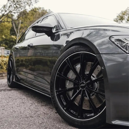 Gloss Metallic Mist Grey Car Vinyl Wrap PET