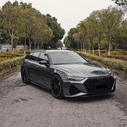 Gloss Metallic Mist Grey Car Vinyl Wrap PET