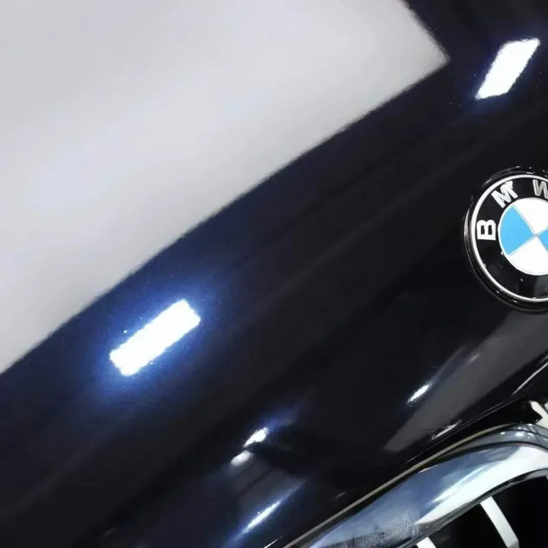 Gloss Metallic Navarra Blue Car Vinyl Wrap PET