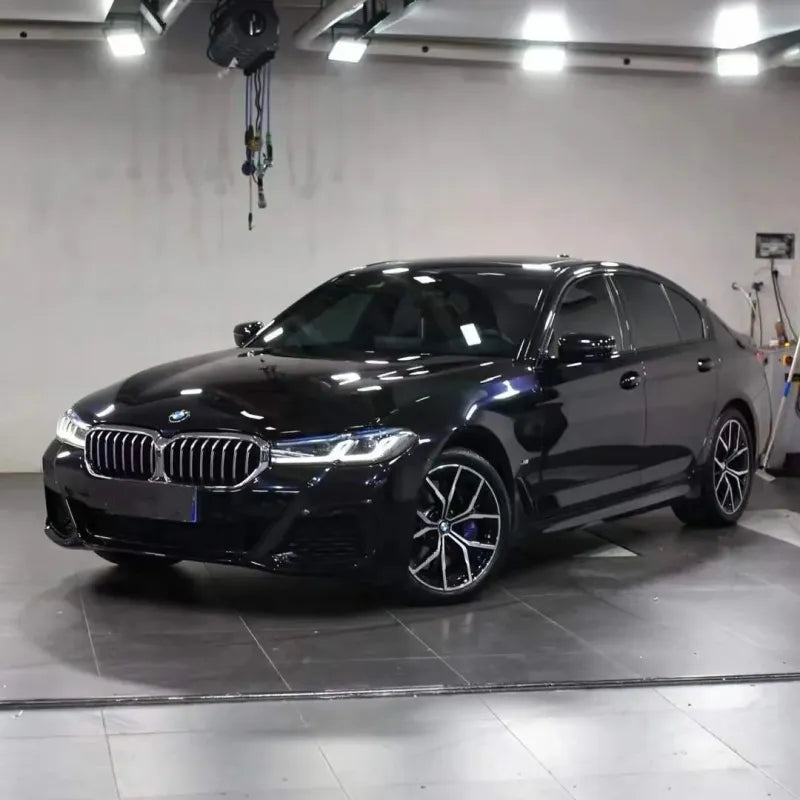 Gloss Metallic Navarra Blue Car Vinyl Wrap PET