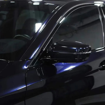Gloss Metallic Navarra Blue Car Vinyl Wrap PET