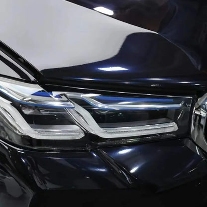 Gloss Metallic Navarra Blue Car Vinyl Wrap PET