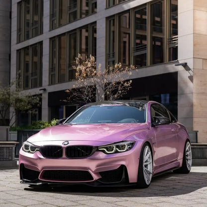 Gloss Metallic Passion Pink Car Vinyl Wrap Bentley GT PET