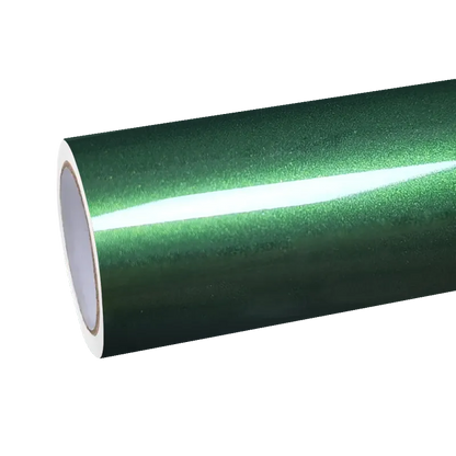 Gloss Metallic Sonoma Green Car Vinyl Wrap PET