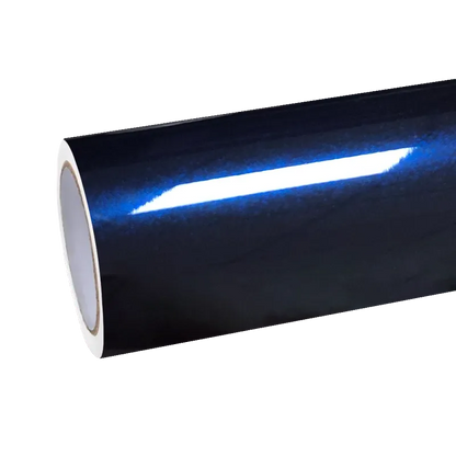 Gloss Metallic Tanzanite Blue Car Vinyl Wrap PET