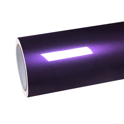 Gloss Metallic Twilight Purple Car Vinyl Wrap PET
