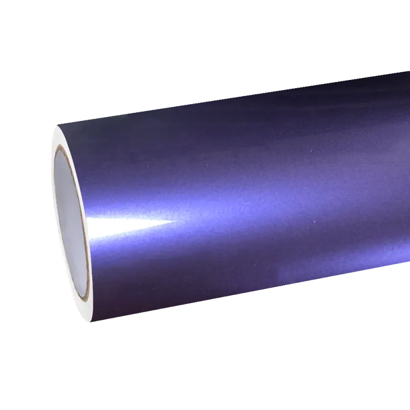Gloss Metallic Viola Purple Car Vinyl Wrap