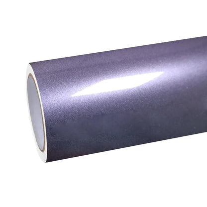 Gloss Metallic Bentley Grey Violet Car Vinyl Wrap BMW M4 PET