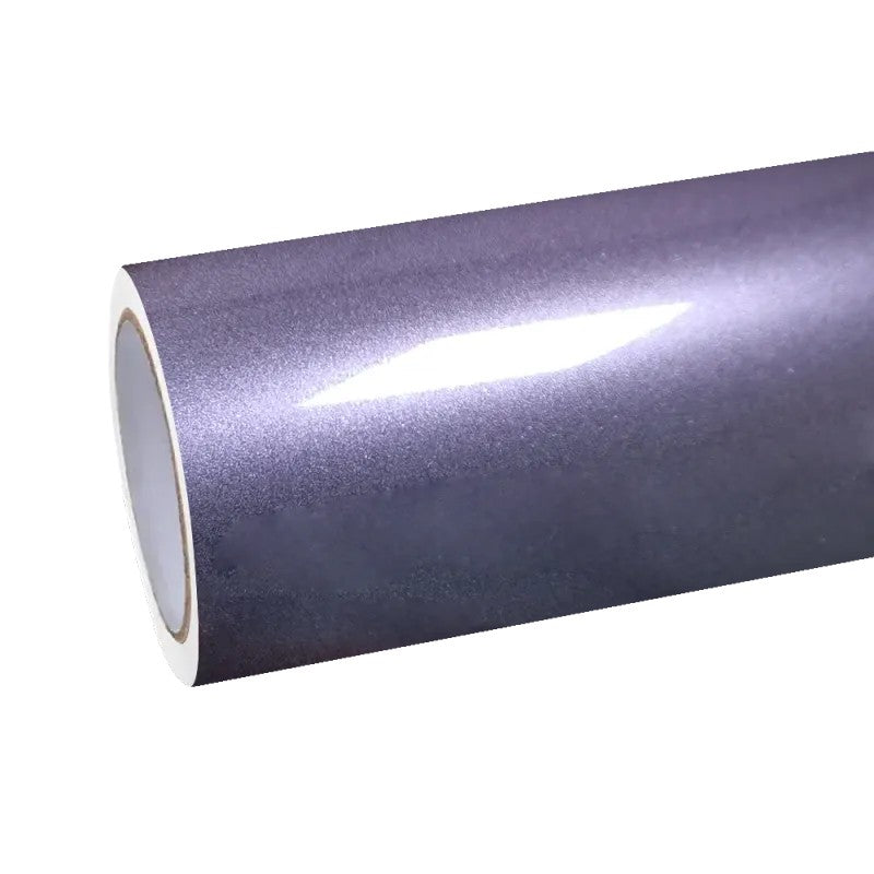 Gloss Metallic Bentley Grey Violet Car Vinyl Wrap BMW M4 PET