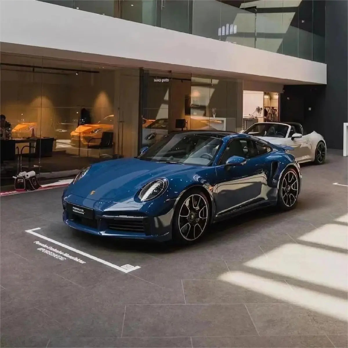 Gloss Petrol Blue Car Vinyl Wrap PET