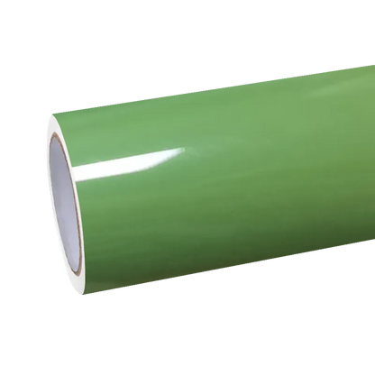 Gloss Racing Green Car Vinyl Wrap PET