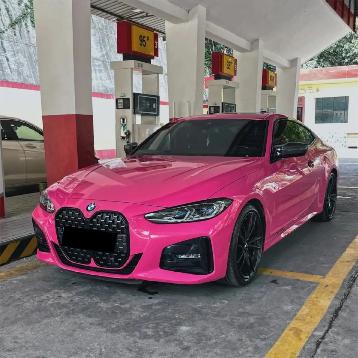 Gloss Rose Red Car Vinyl Wrap Sale