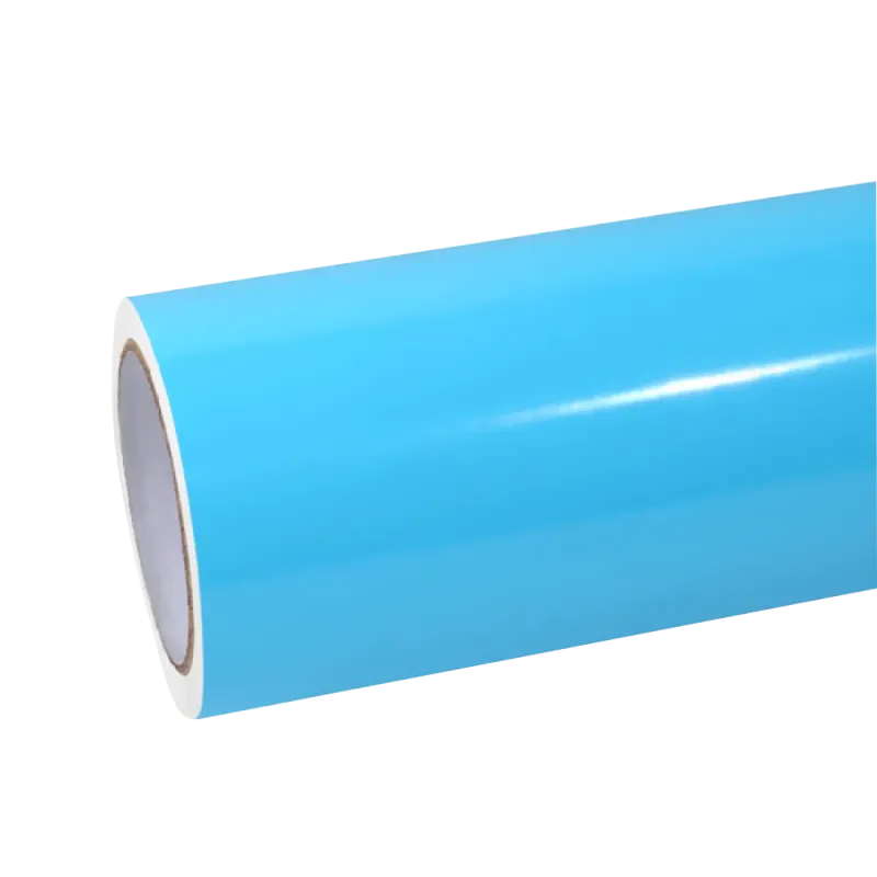TPU Gloss Light Sky Blue PPF Paint Protection Film