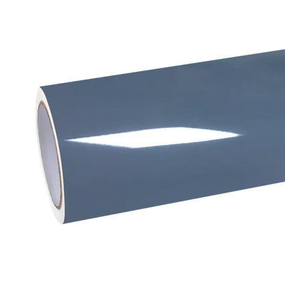 Gloss Slate Grey Car Vinyl Wrap PET