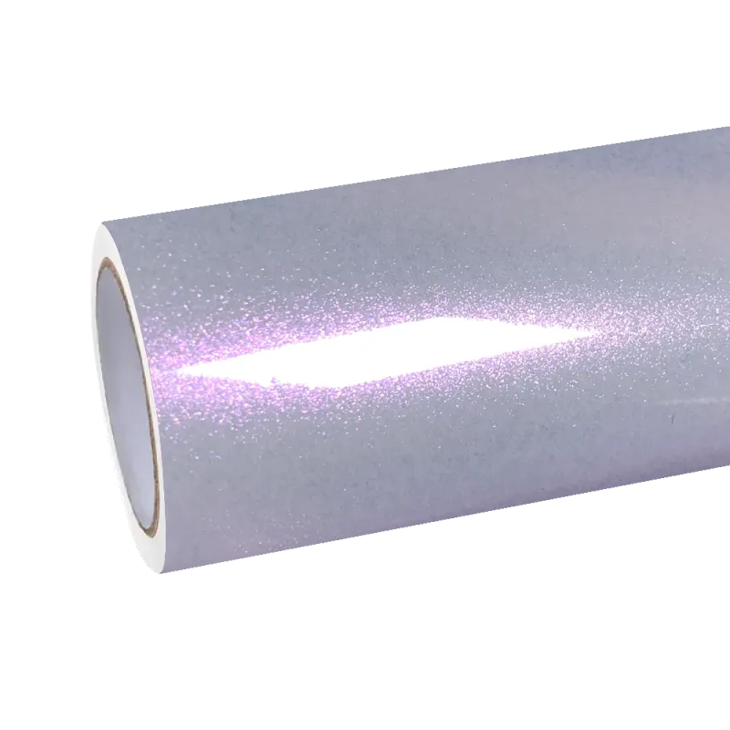 Gloss Candy Starry Pink Gold Car Vinyl Wrap PET