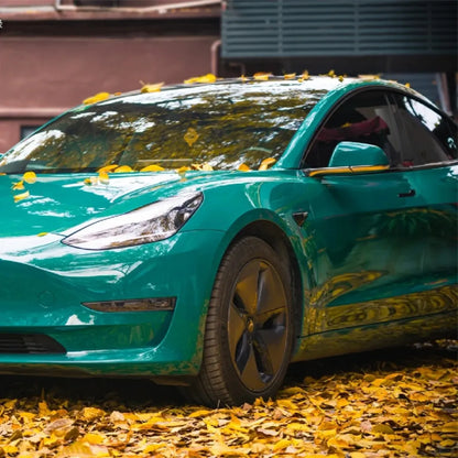 Gloss Storm Green Car Vinyl Wrap