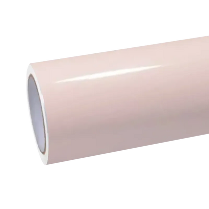 Gloss Metallic Macaron Peach Pink Car Vinyl Wrap