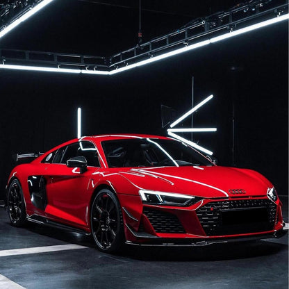 ruby red vinyl wrap