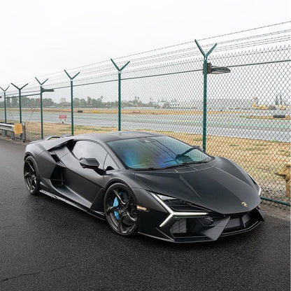 Ridiculous Matte Black Car Vinyl Wrap