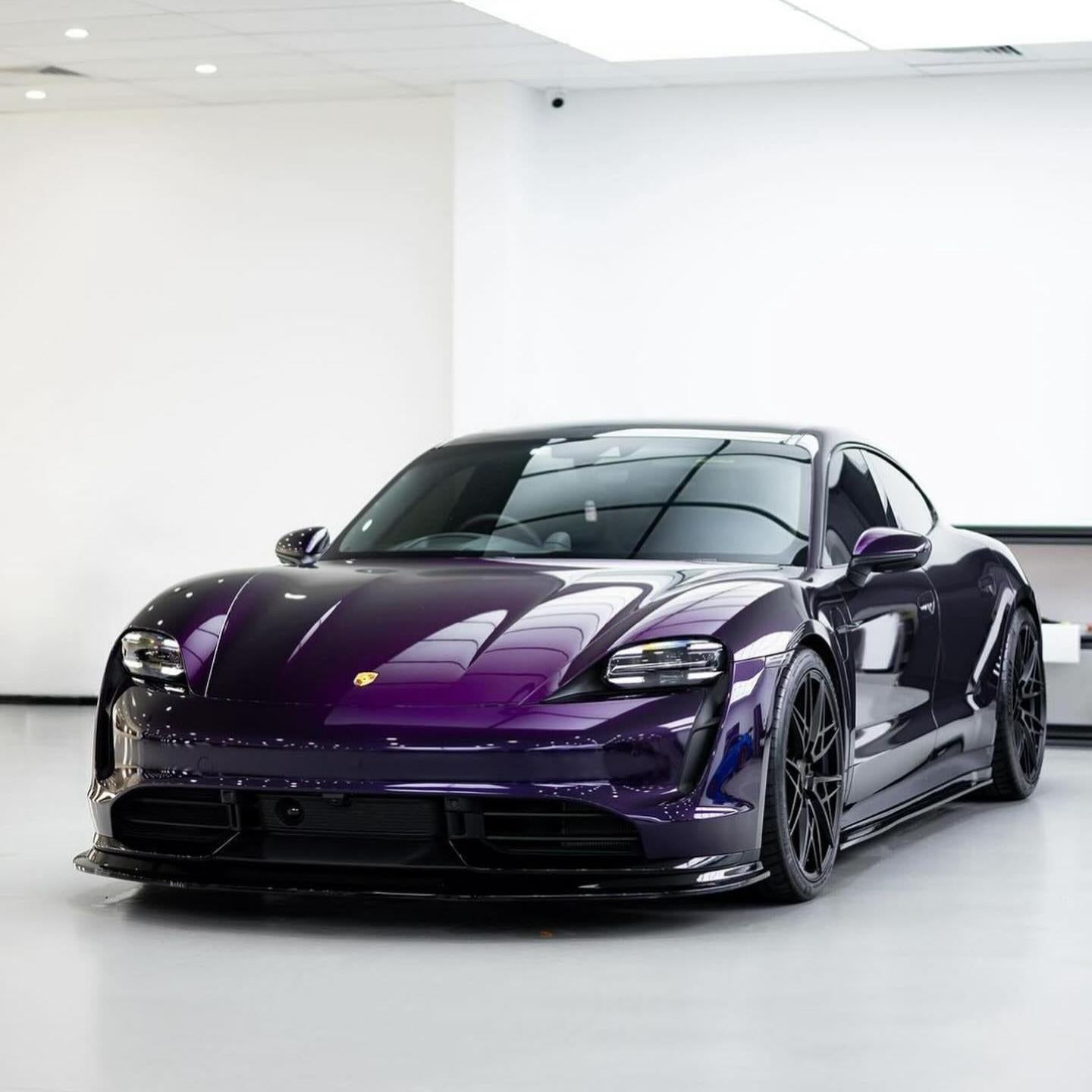gloss midnight purple vinyl wrap