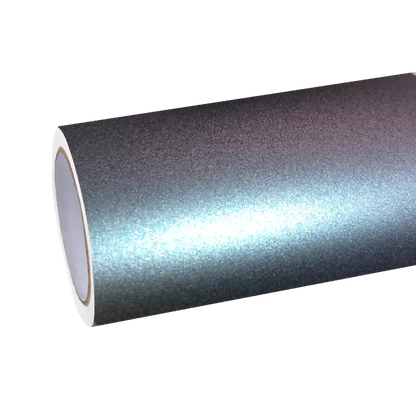 Matte Metallic Chameleon Capri Purple Grey Car Vinyl Wrap