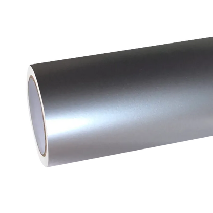 Matte Metallic Liquid Silver Car Vinyl Wrap PET