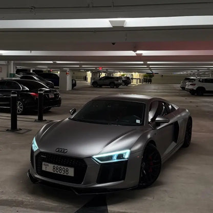 Matte Metallic Liquid Silver Car Vinyl Wrap PET