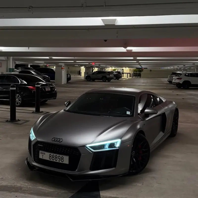 Matte Metallic Liquid Silver Car Vinyl Wrap PET