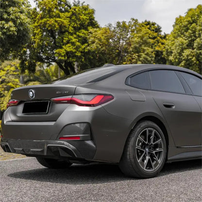 Matte Ultimate Flat Meteorites Grey Car Vinyl Wrap