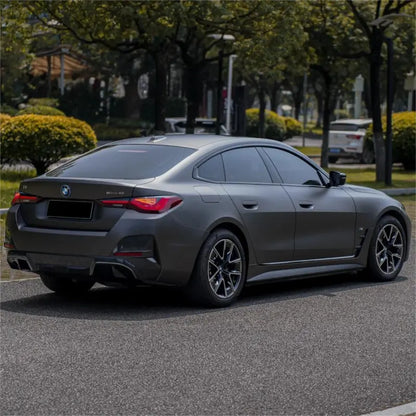 Matte Ultimate Flat Meteorites Grey Car Vinyl Wrap