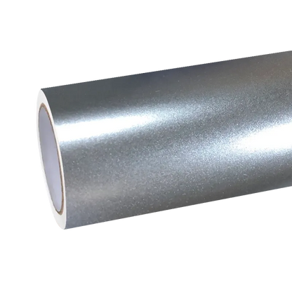 Matte Metallic Satin Chrome Silver Car Vinyl Wrap
