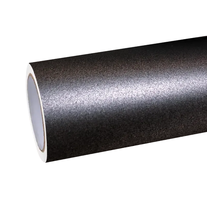 Matte Metallic Satin Gunmetal Grey Car Vinyl Wrap