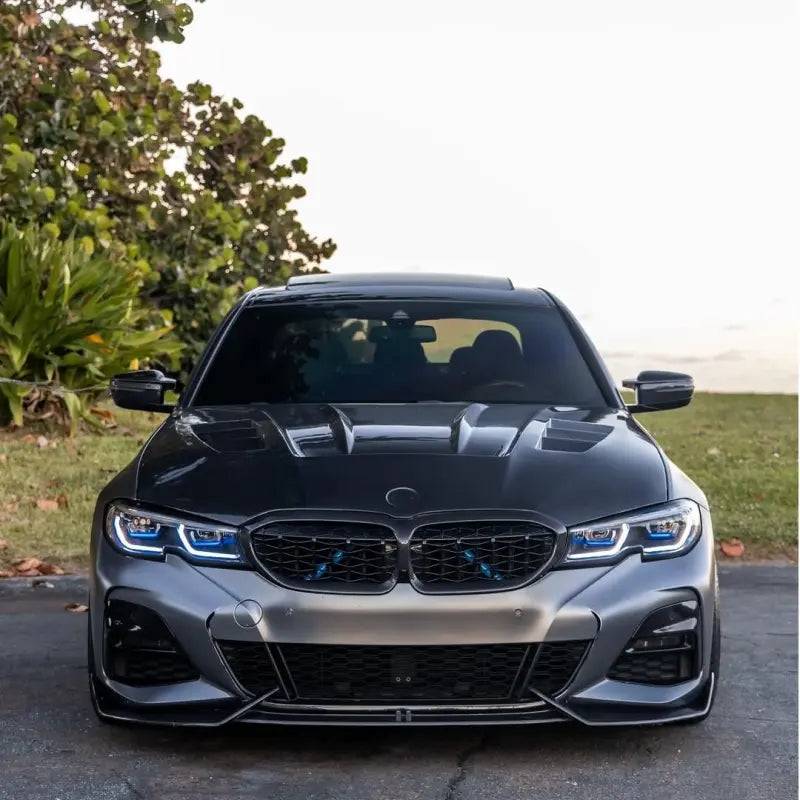 Matte Metallic Titanium Grey Car Vinyl Wrap PET