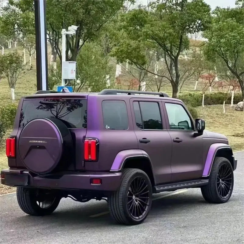 Matte Magic Russian Violet Purple Car Vinyl Wrap PET