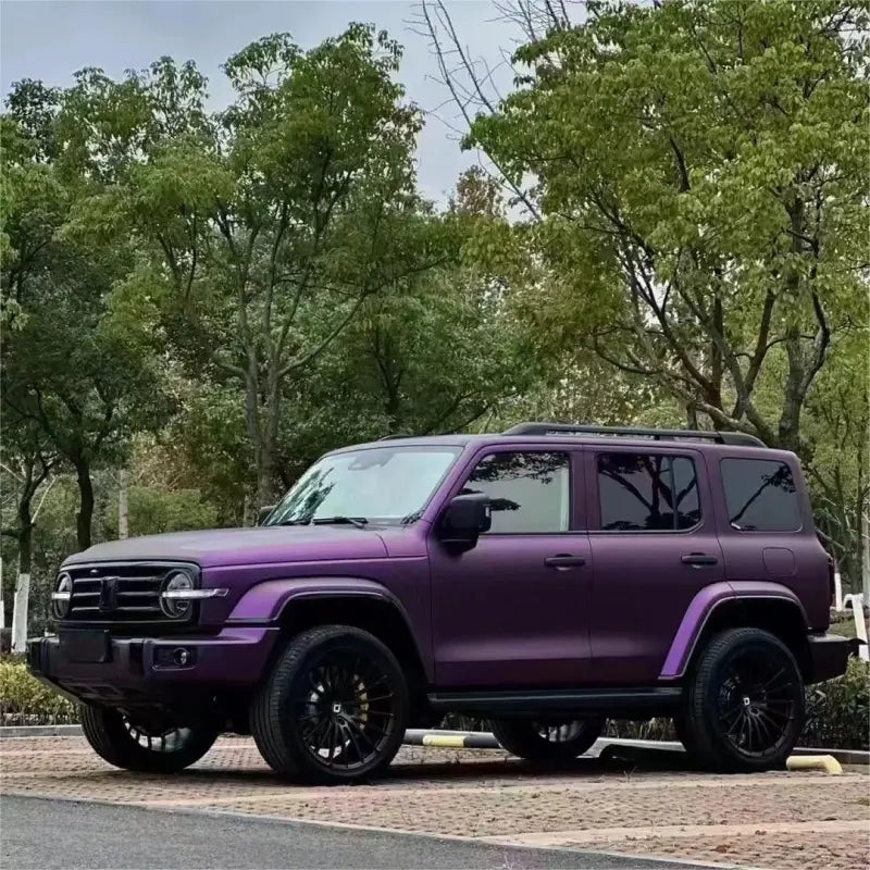 Matte Magic Russian Violet Purple Car Vinyl Wrap PET