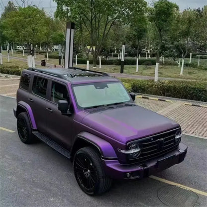 Matte Magic Russian Violet Purple Car Vinyl Wrap PET