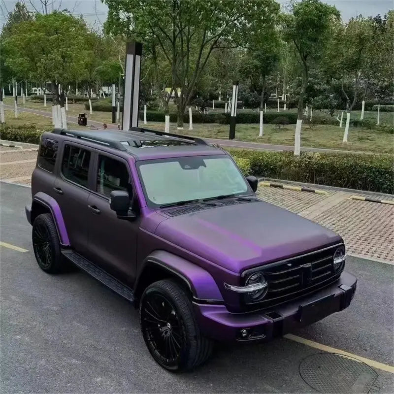 Matte Magic Russian Violet Purple Car Vinyl Wrap PET