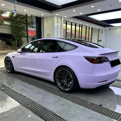 Matte Satin Lavender Purple Car Vinyl Wrap