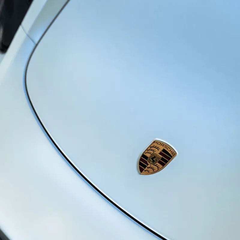 Matte Metallic Pearl White Car Vinyl Wrap PET