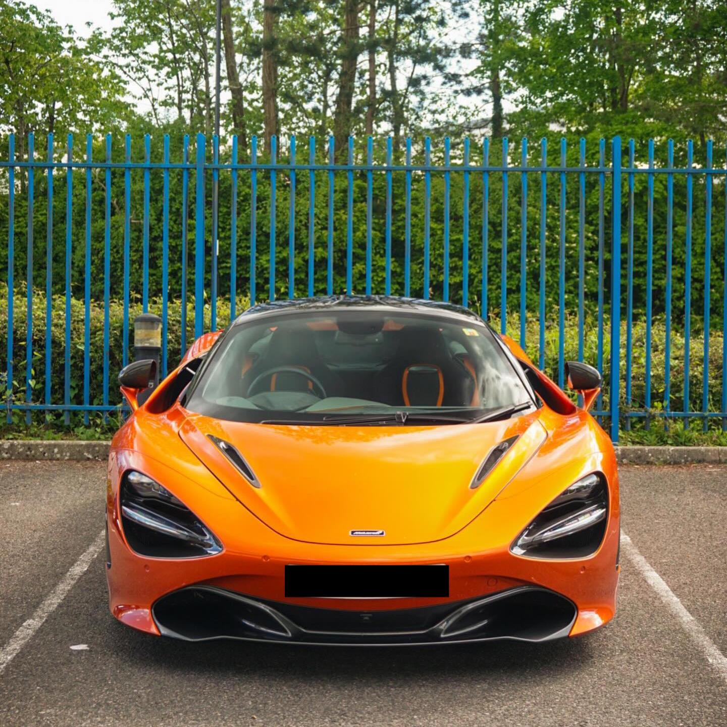 burnt orange vinyl wrap
