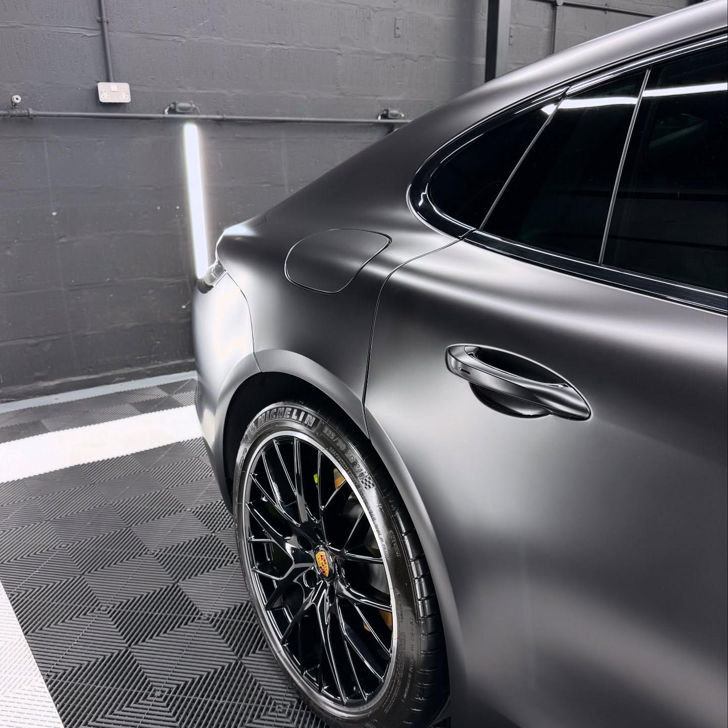 matte carbon fiber wrap